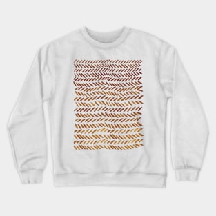 Watercolor knitting pattern - amber Crewneck Sweatshirt